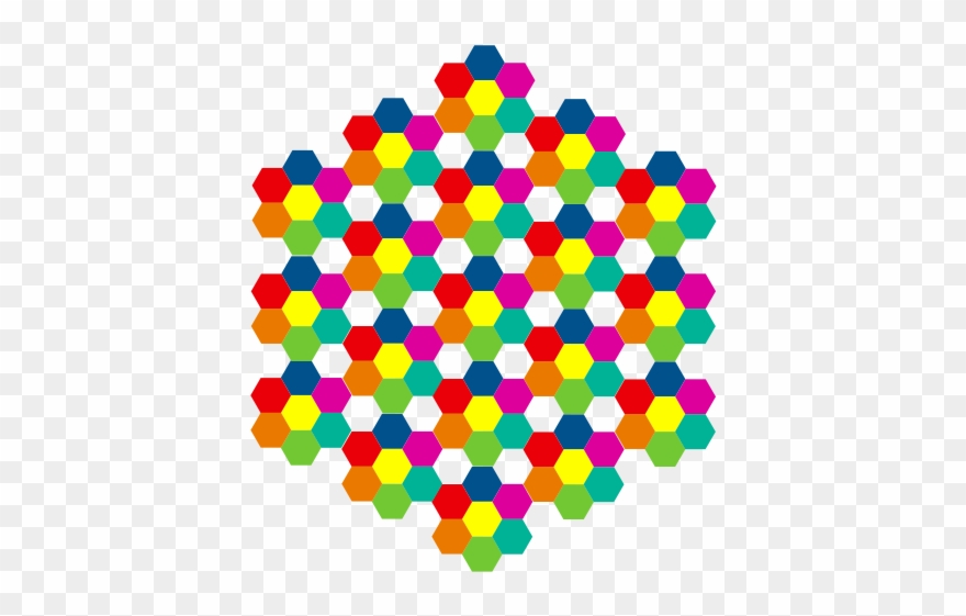 Hexagonal Ai Flower 6 555px Clipart