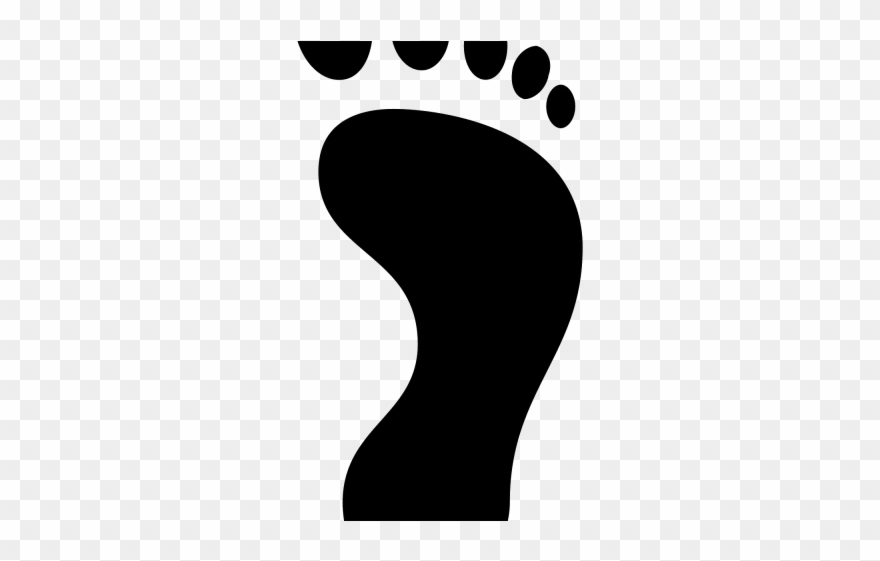 Human Clipart Foot Print - Png Download