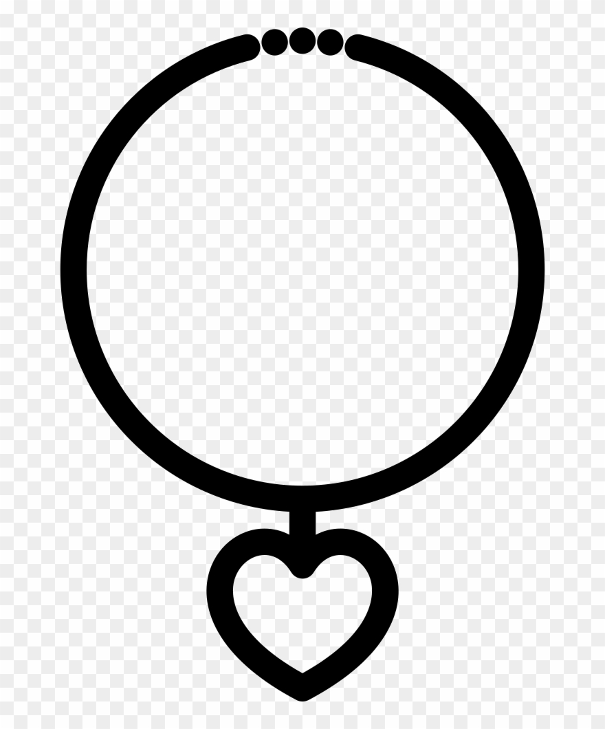 Heart Shaped Necklace Comments Clipart