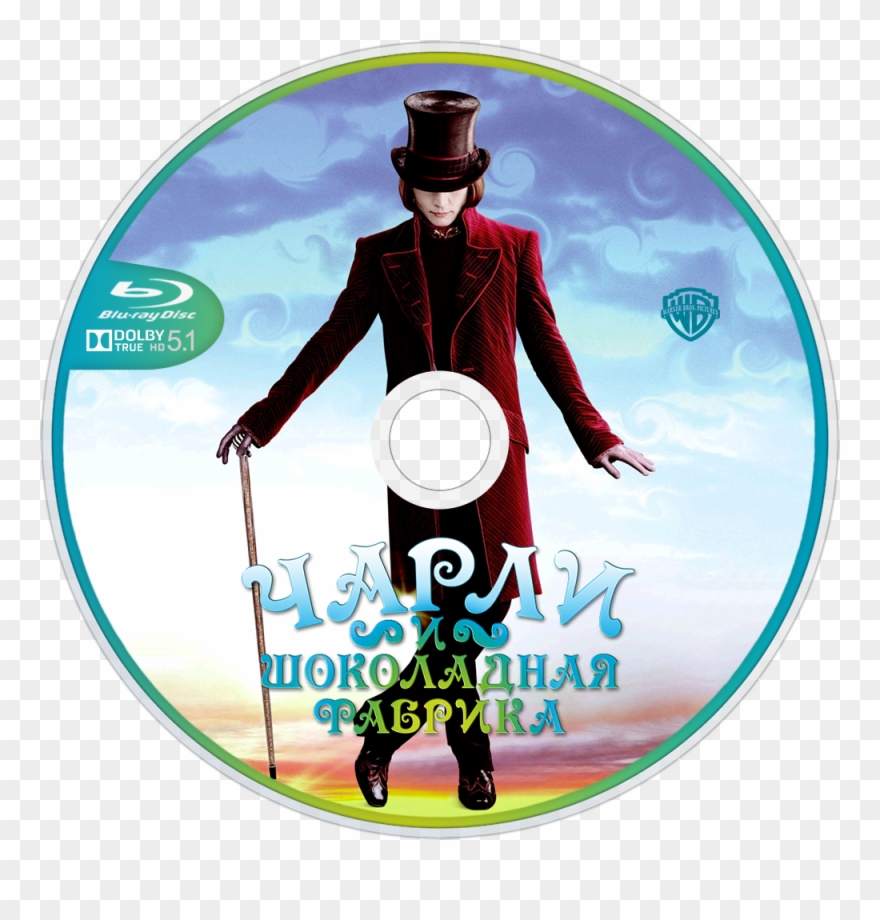 Charlie And The Chocolate Factory Bluray Disc Image Clipart