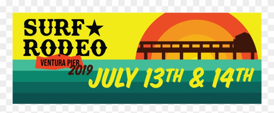Surf Rodeo Ventura Clipart