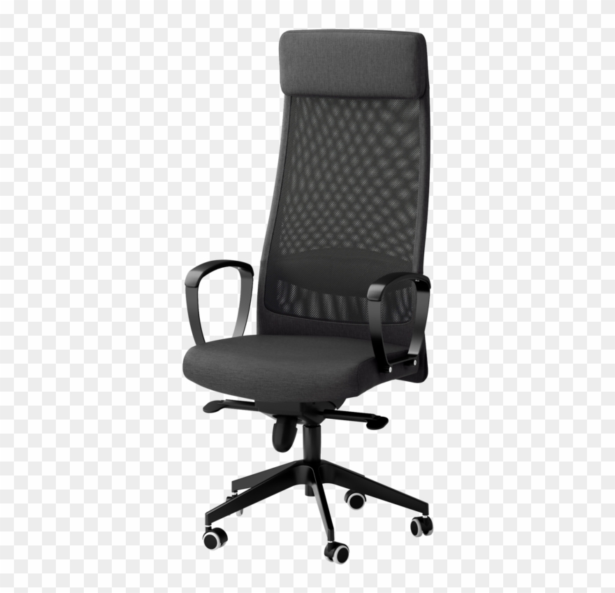 High Back Office Chair Transparent Background Clipart