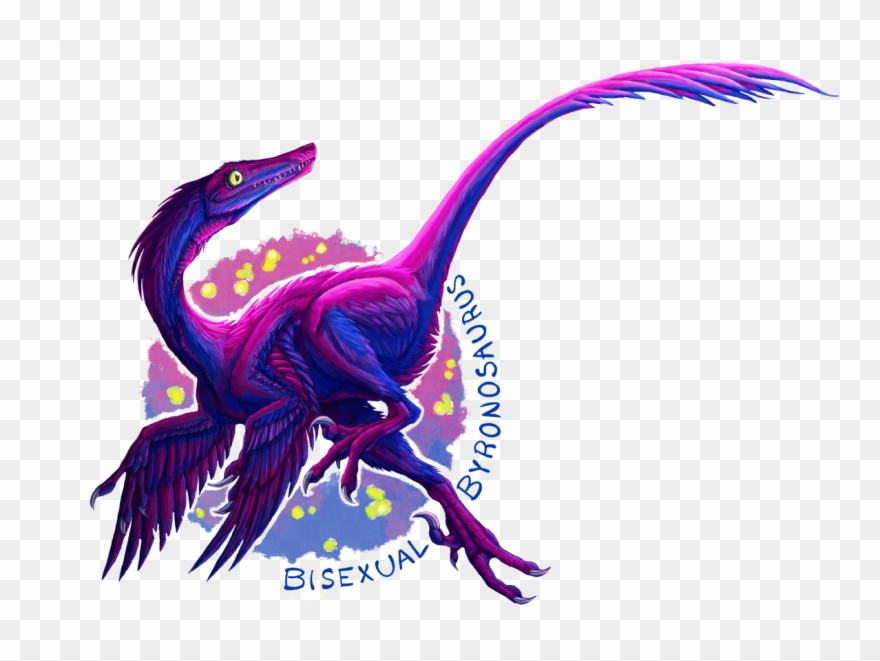 Pride Dinosaurs Bisexual Byronosaurus Experiences Sexual Clipart