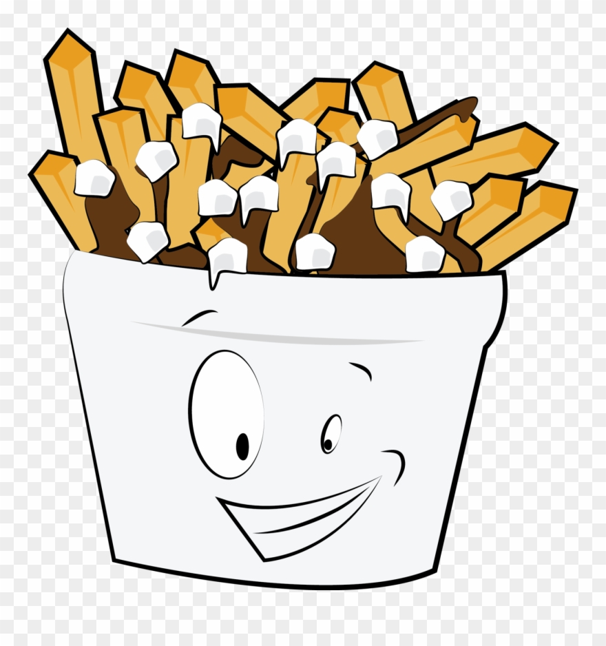 Poutine Logo Clipart