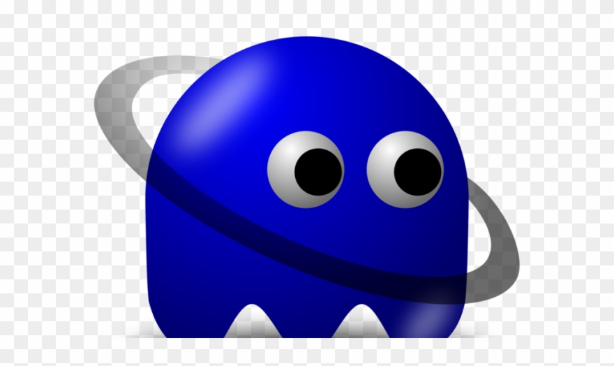 Ghostly Clipart Pacman Ghost - Png Download