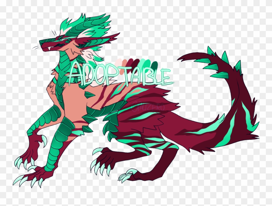 Lupine Wyvern Adopt Clipart
