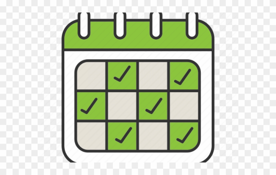 Date Clipart Planner Calendar - Png Download