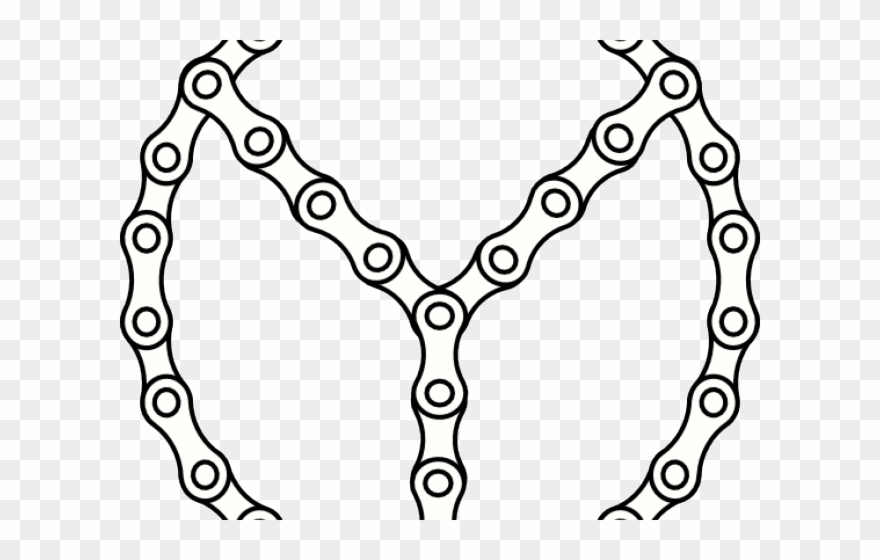 Chain Clipart Oval - Png Download
