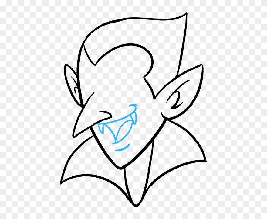 How To Draw Vampire Clipart