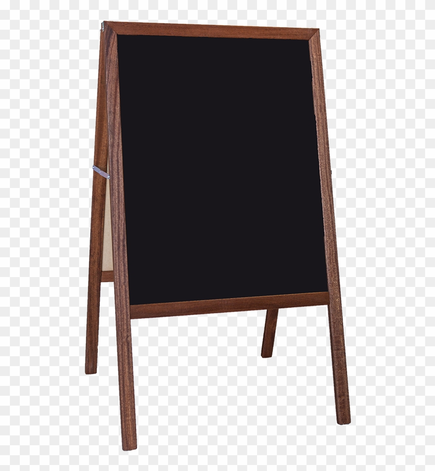 42" X 24" Stained Marquee Easel Clipart