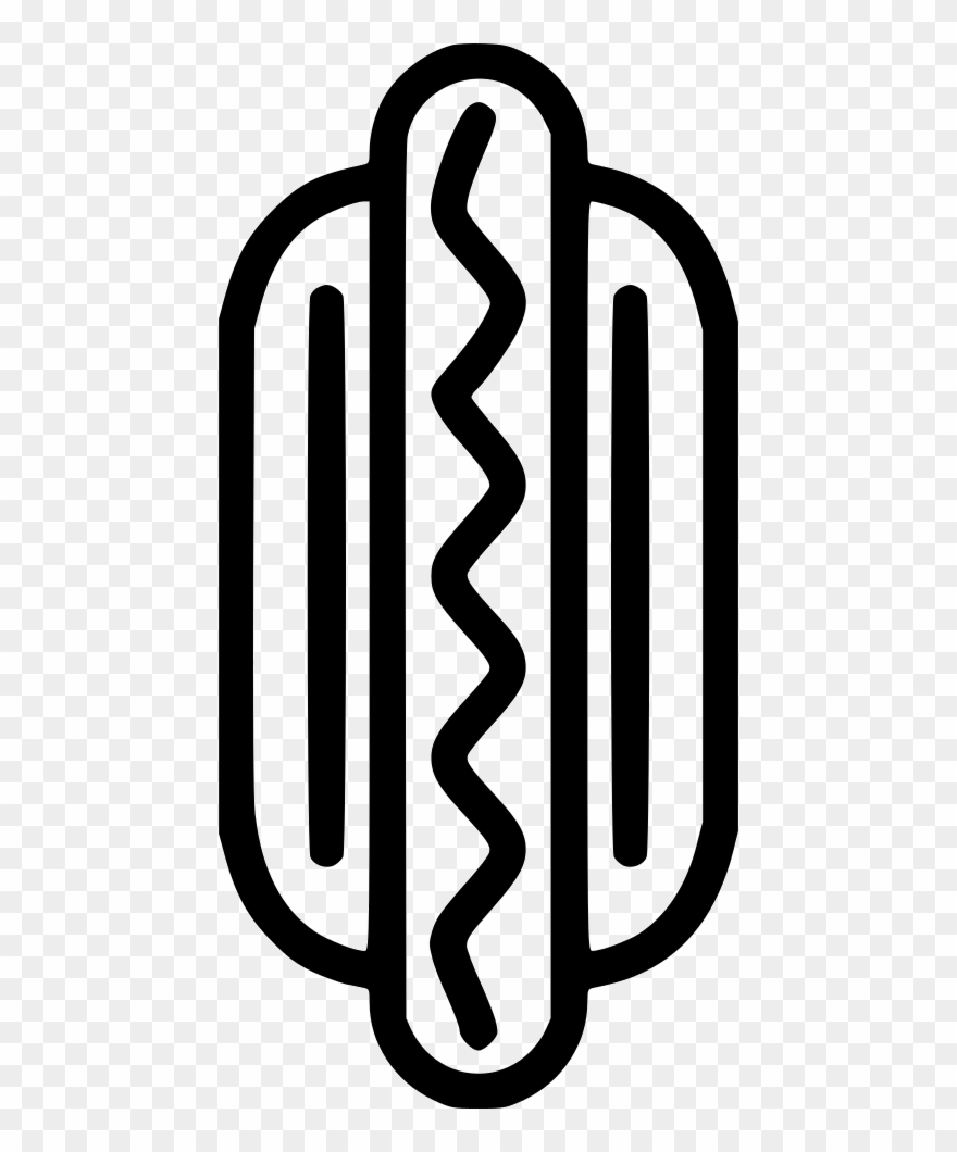 Hotdog Breakfast Meal Dinner Fast Comments Clipart