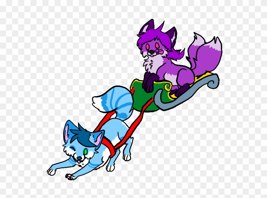 A One Izzy Open Sleigh Clipart