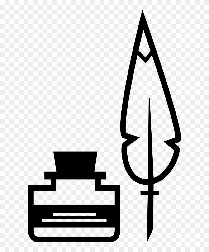 Feather And Ink Comments Clipart