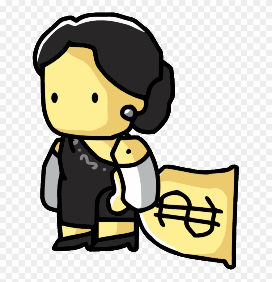 Millionaire Female Clipart