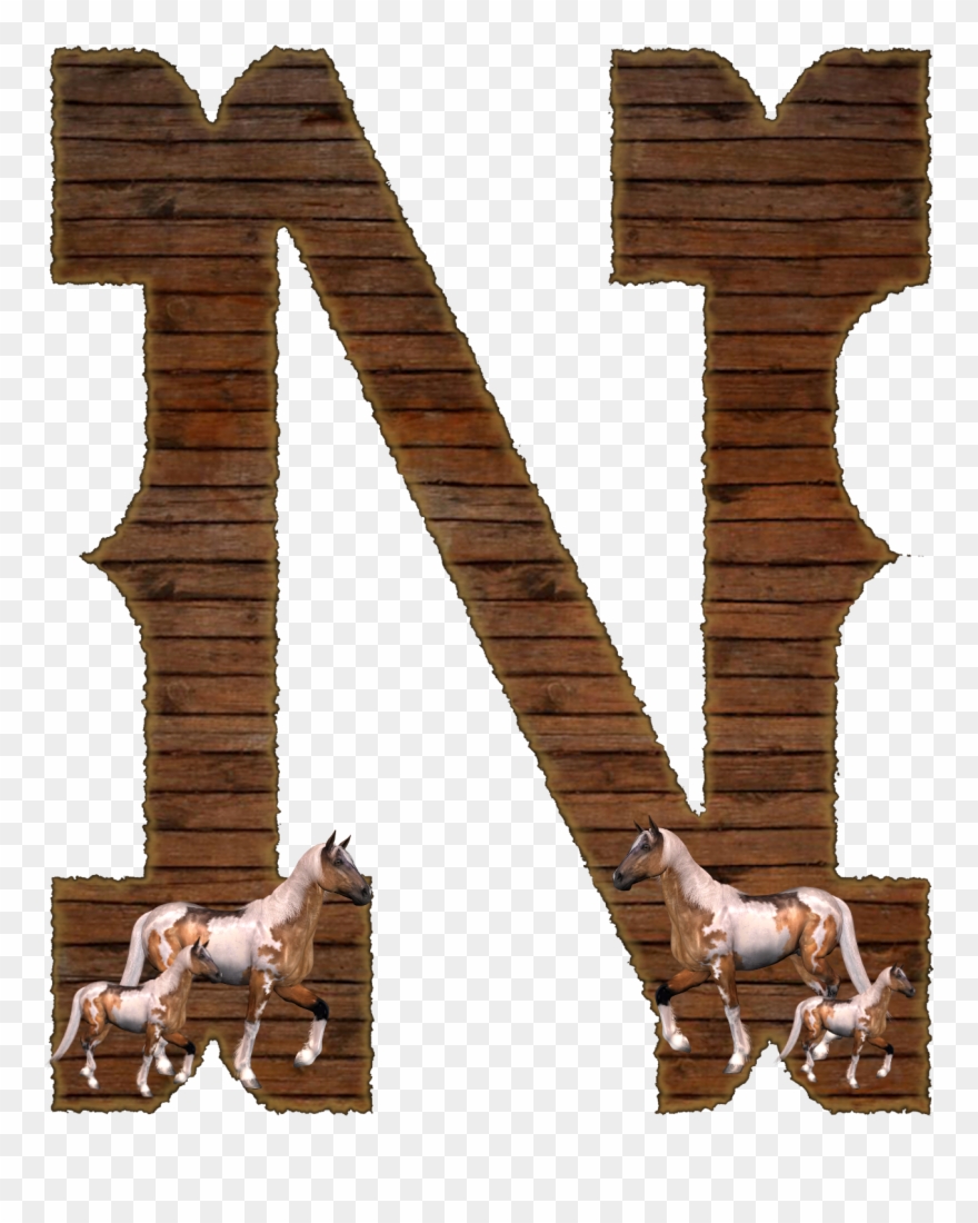 N Open Range, Printable Letters, Cowboy Party, Bulletin Clipart