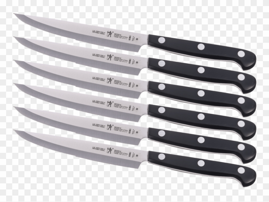 Henckels Classic S 6-piece Steak Knife Set Clipart