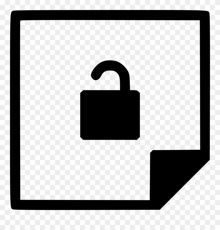 Layer Lock Unlock Graphic Note Comments Clipart