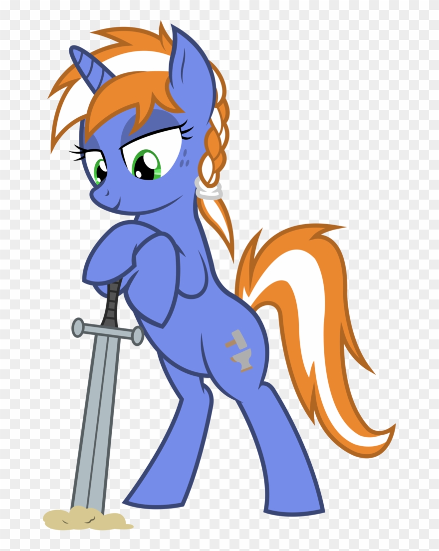 Outlawedtofu, Bipedal, Braid, Fallout Equestria, Fallout Clipart