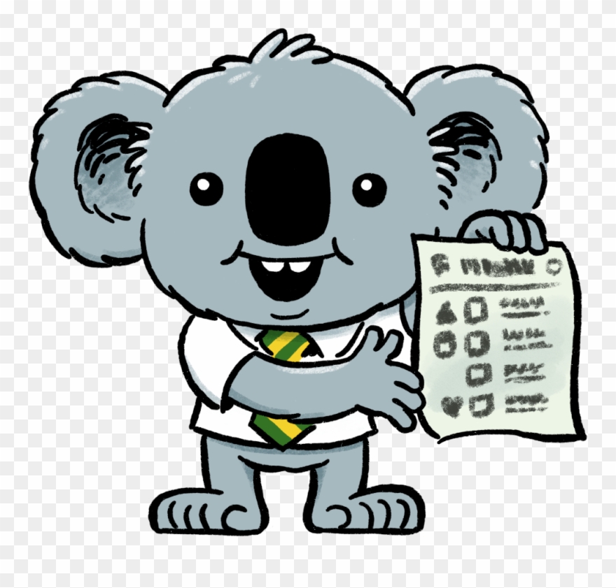 Dennis The Election Koala, Now In Full Colour, Somewhere Clipart