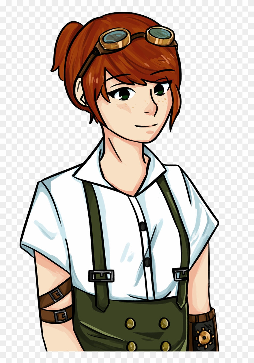 Breya Is The Protagonist In The Iron District Clipart