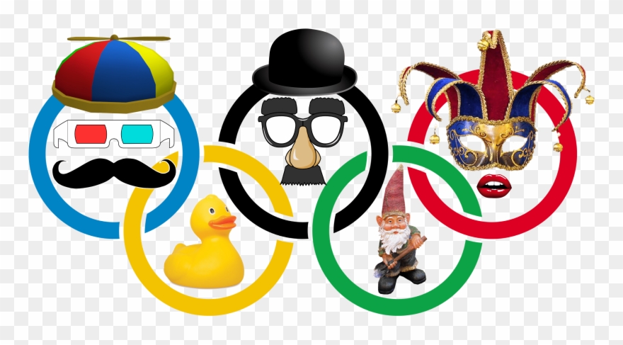 Wacky Olympics Logo Clipart