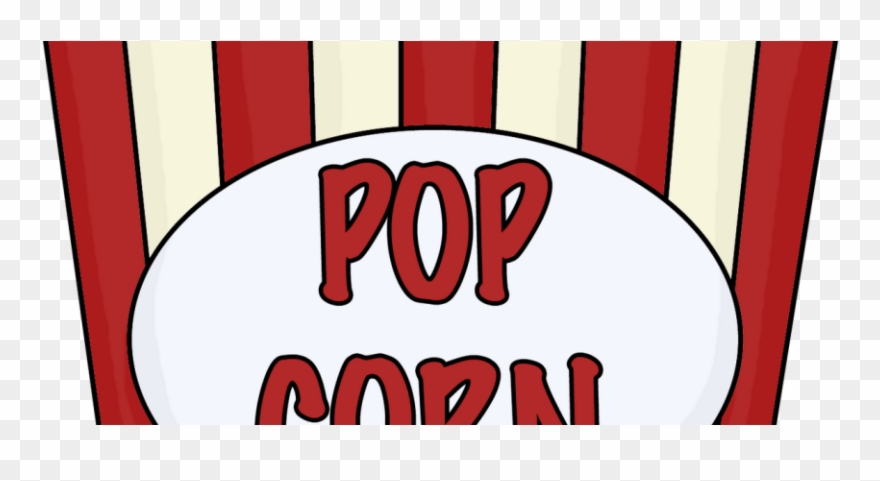 Popcorn Clip Art Black And White Outline Free - Png Download