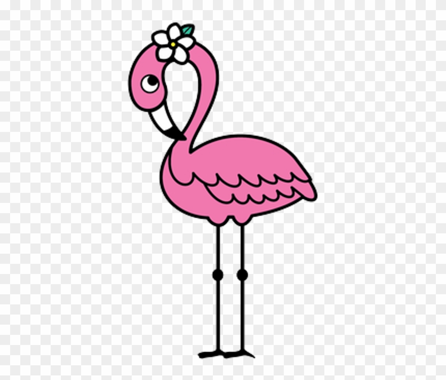 Flamingo Clip Cute - Png Download