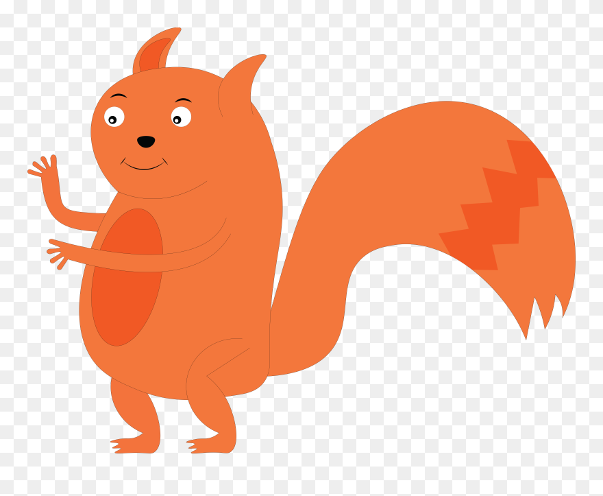Funny Squirrel Clipart