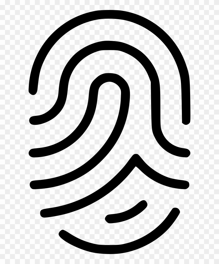 Personal Access Identification Svg Clipart