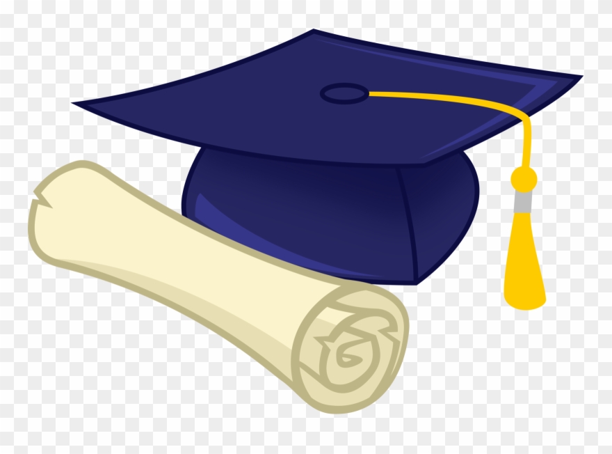 Graduation Hat Graduation Cap Transparent Clipart Image - Png Download
