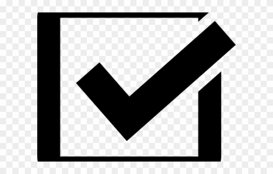 Right Clipart Check Mark - Png Download