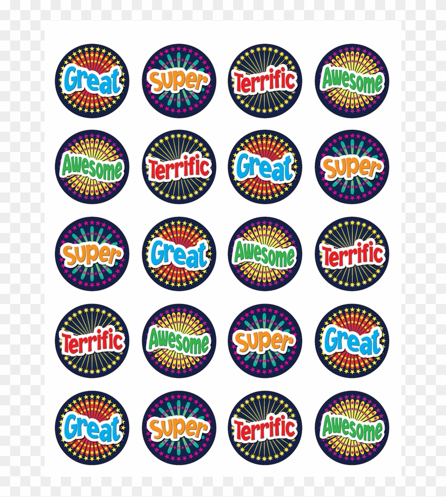 Tcr5463 Fireworks Stickers Image Clipart