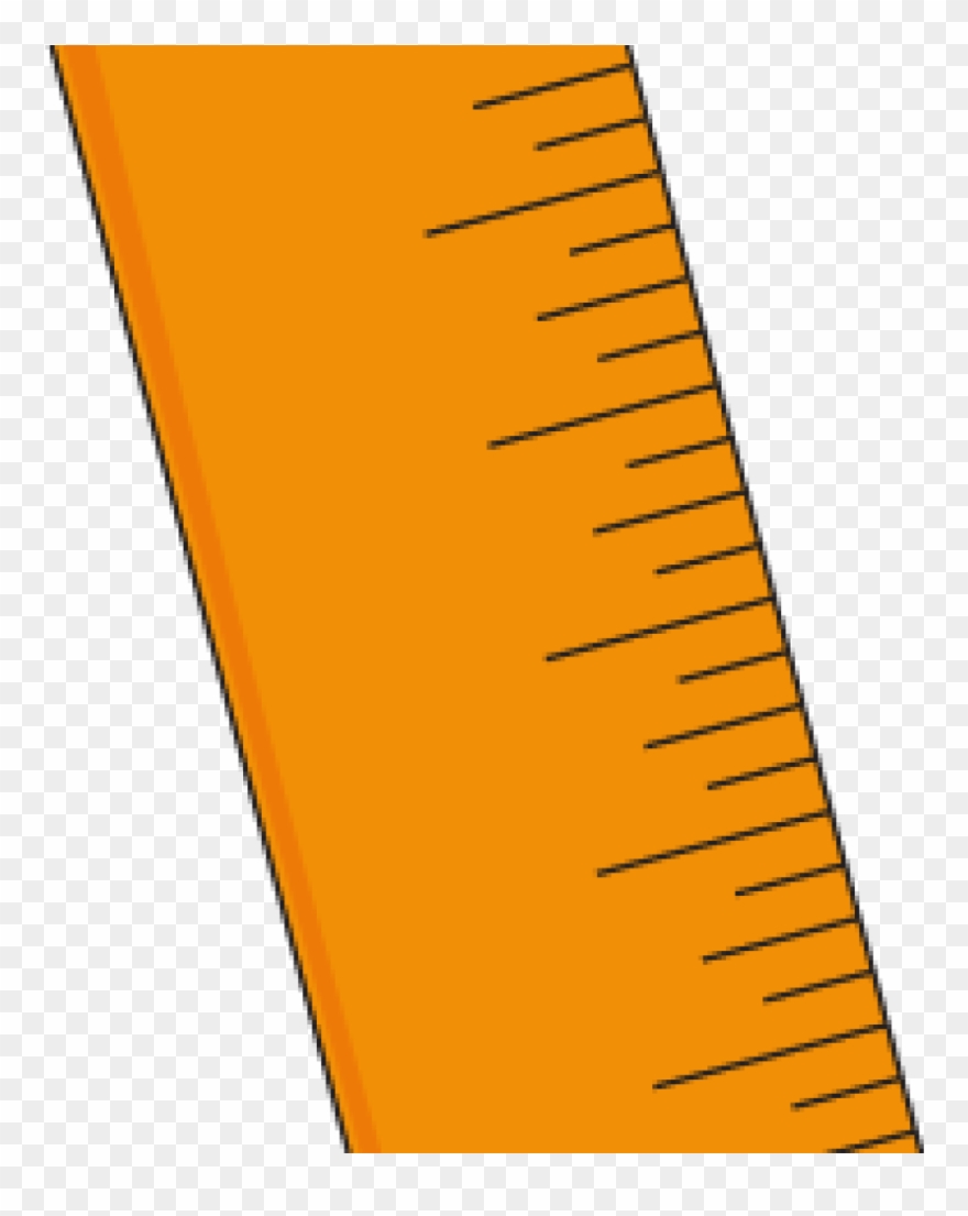Ruler Clipart Cartoon Ruler Animations - Png Download