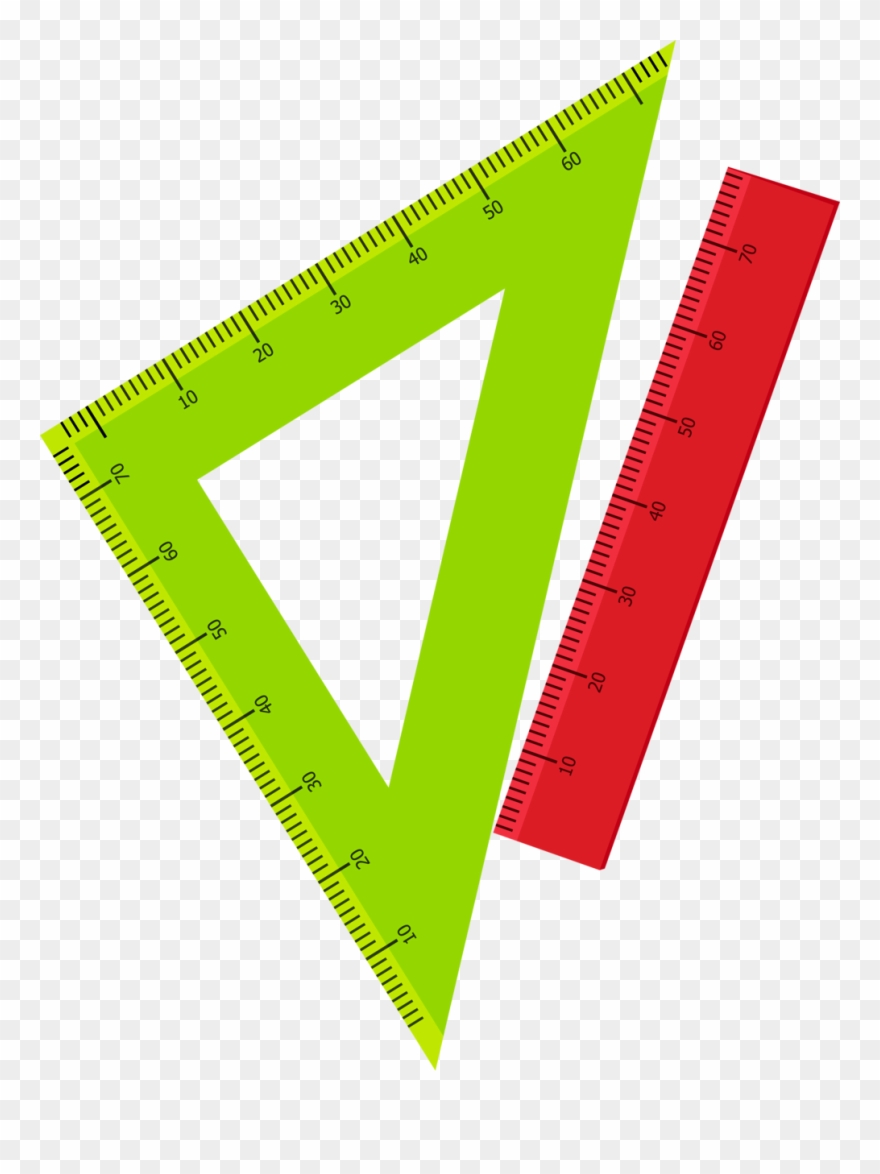 Ruler Clipart Background - Png Download