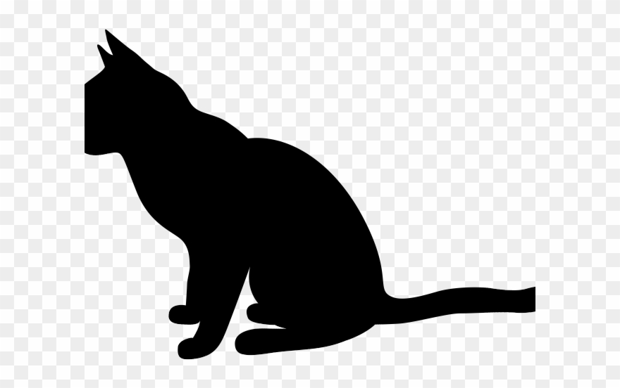 Tiptoe Clipart Cat - Png Download