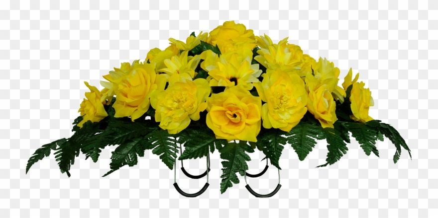 Transparent Yellow Rose Clipart