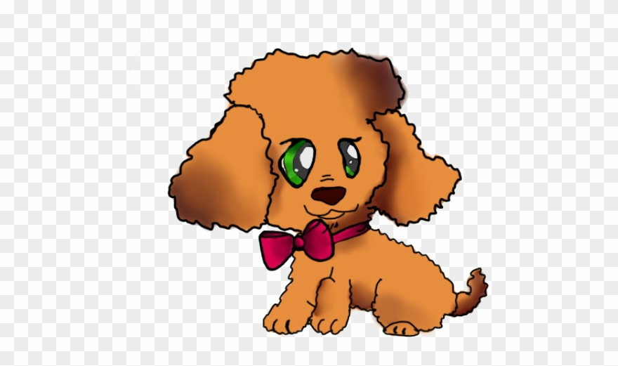 Drawn Poodle Chibi Clipart