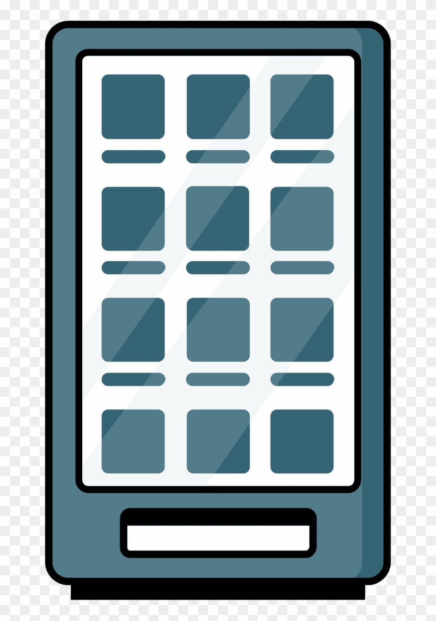 Smart-touch Vending Machine Clipart
