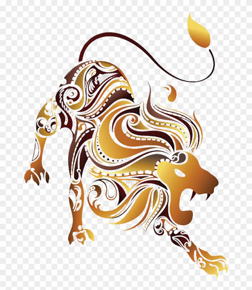 Astrology Signs Clipart Art Deco - Png Download