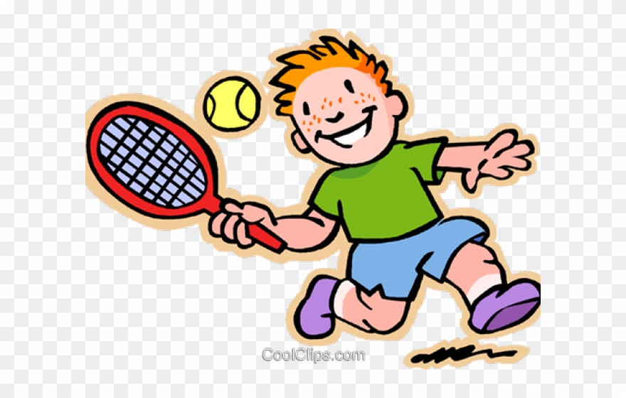 Tennis Clipart Child - Png Download