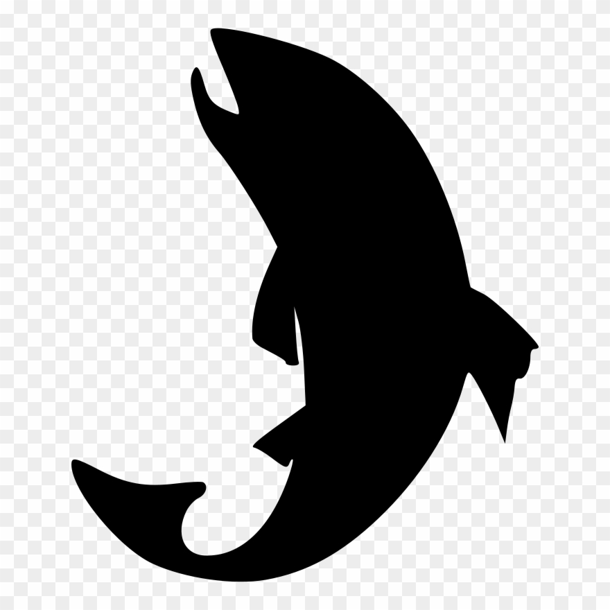 Clipart Of Fishing, Fish And Fly - Png Download