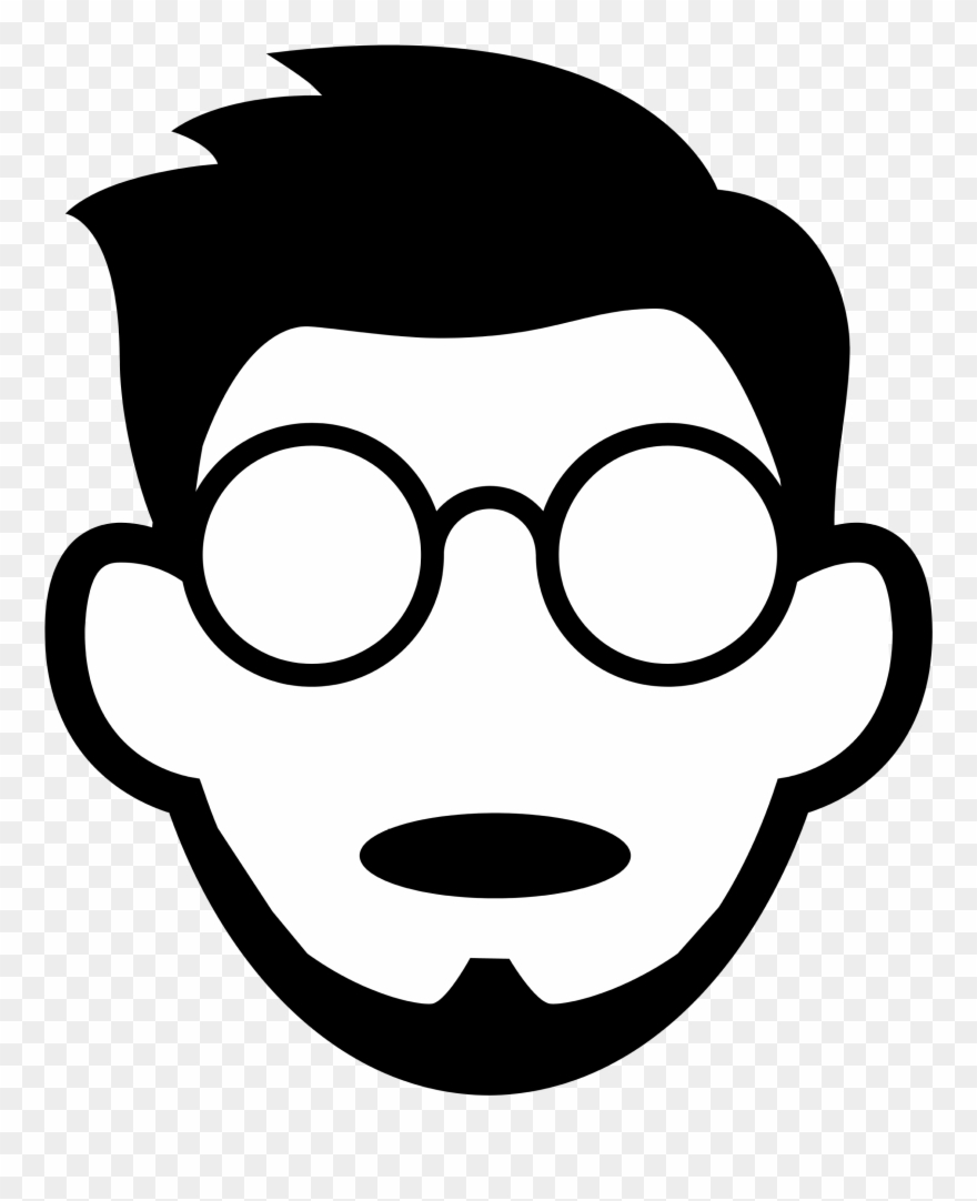 Cropped Bdotgio Face Filled Clipart