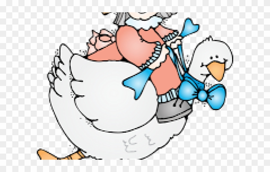 Mother Goose Clipart - Png Download
