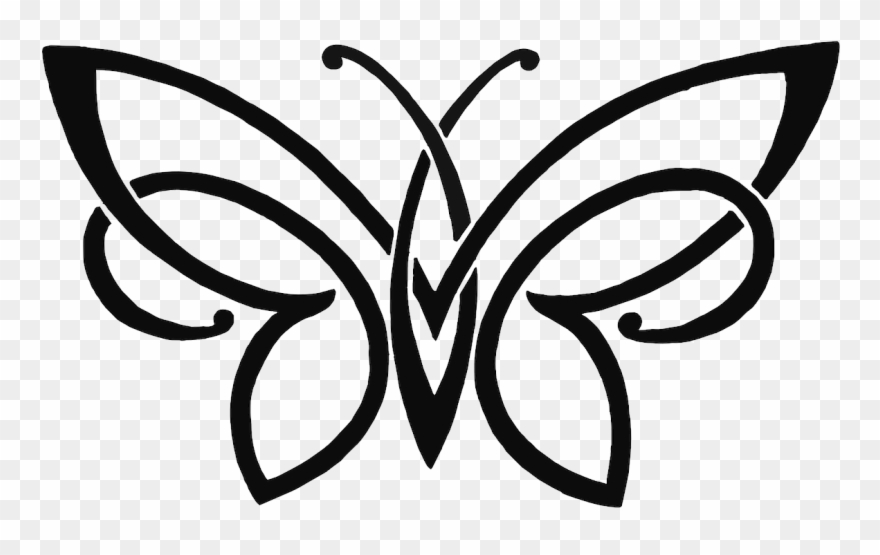 Butterfly Pencil Sketch Drawing Free Png Hq Clipart Transparent Png