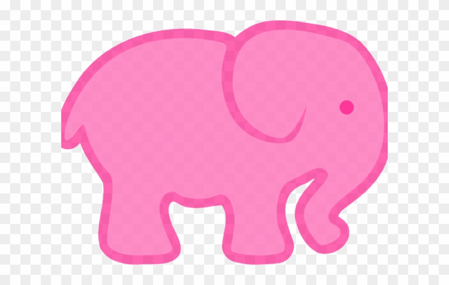 Umbrella Clipart Baby Elephant - Png Download