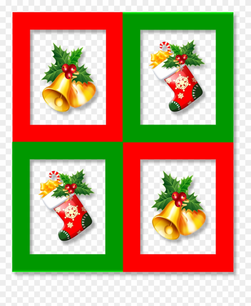 Christmas Stocking Bell Clipart