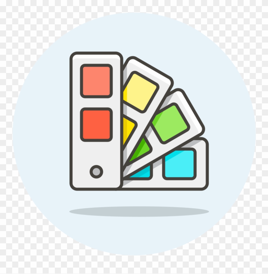 Color Palette Icon Clipart