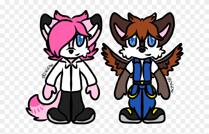 The Ferret And Teeko The Wolf Eagle Clipart