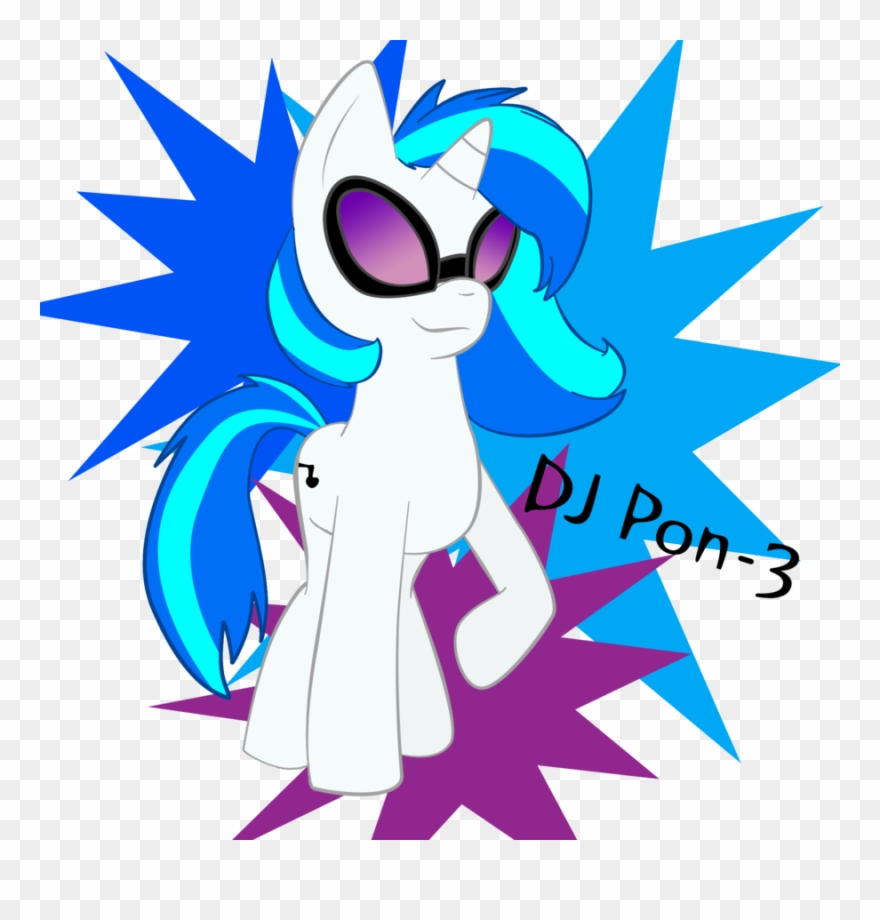 Dj Pon 3 Mammal Vertebrate Fictional Character Horse Clipart