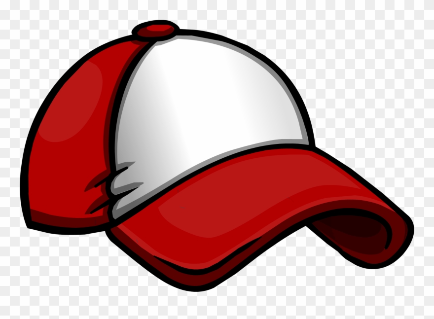 New Player Red Baseball Hat Clipart
